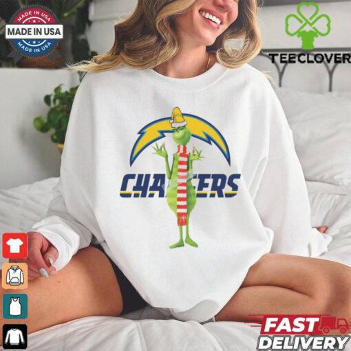 The Grinch Los Angeles Chargers Graphic T Shirt
