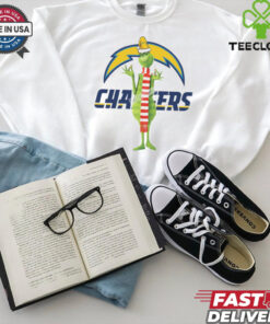 The Grinch Los Angeles Chargers Graphic T Shirt