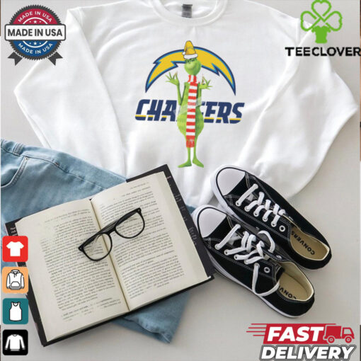 The Grinch Los Angeles Chargers Graphic T Shirt