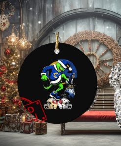 The Grinch Los Angeles Rams Stomp On NFL Teams Christmas Ornament