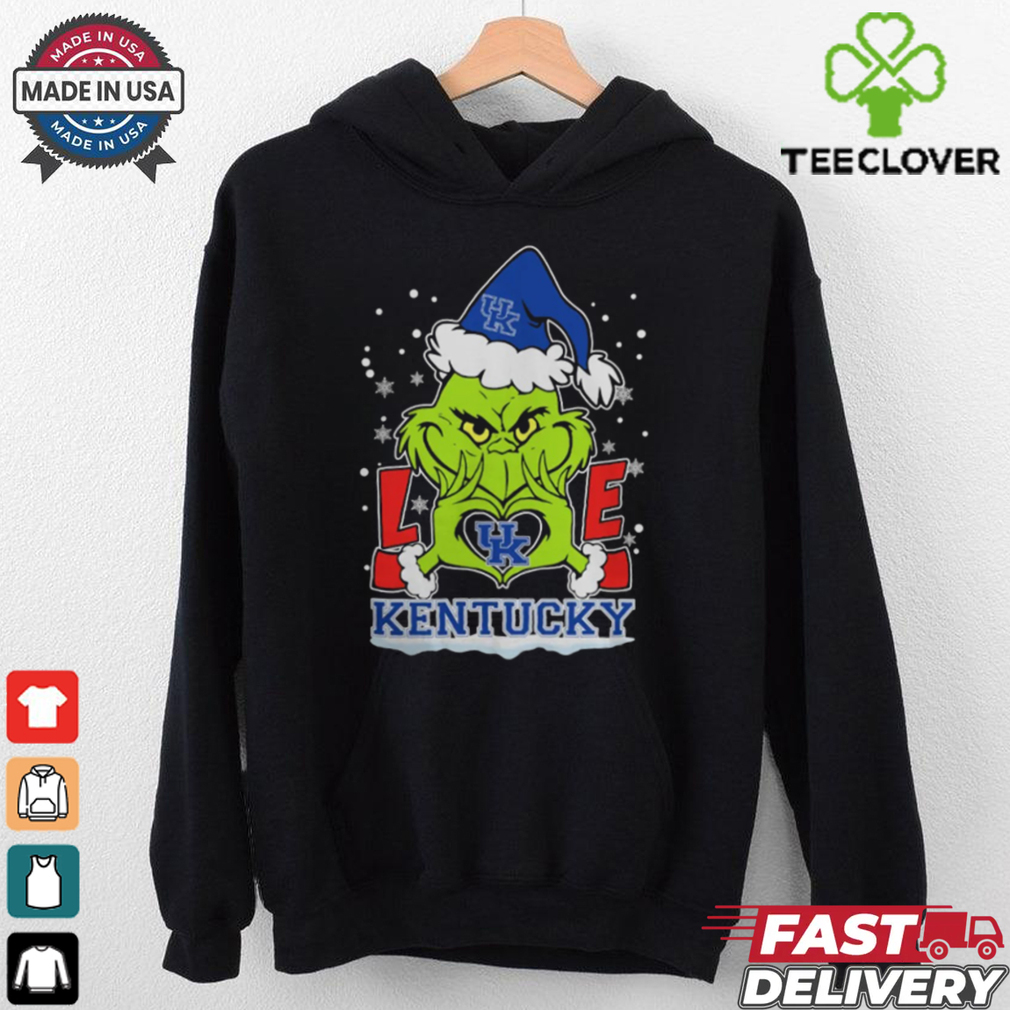 The Grinch Love Heart 2024 Kentucky Wildcats Football Christmas Shirt The Grinch Love Heart 2024 Kentucky Wildcats Football Christmas Shirt