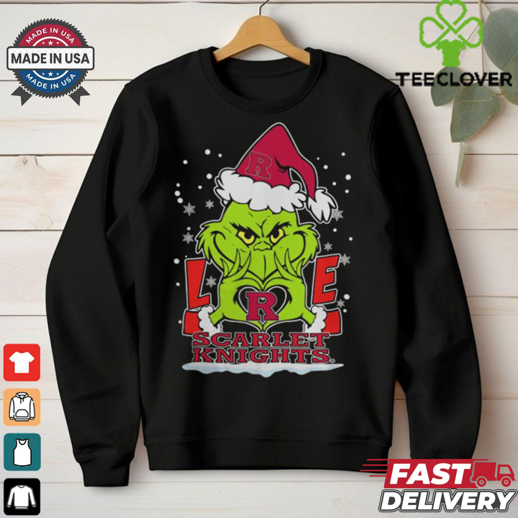 The Grinch Love Heart 2024 Rutgers Scarlet Knights Football Christmas Shirt The Grinch Love Heart 2024 Rutgers Scarlet Knights Football Christmas Shirt