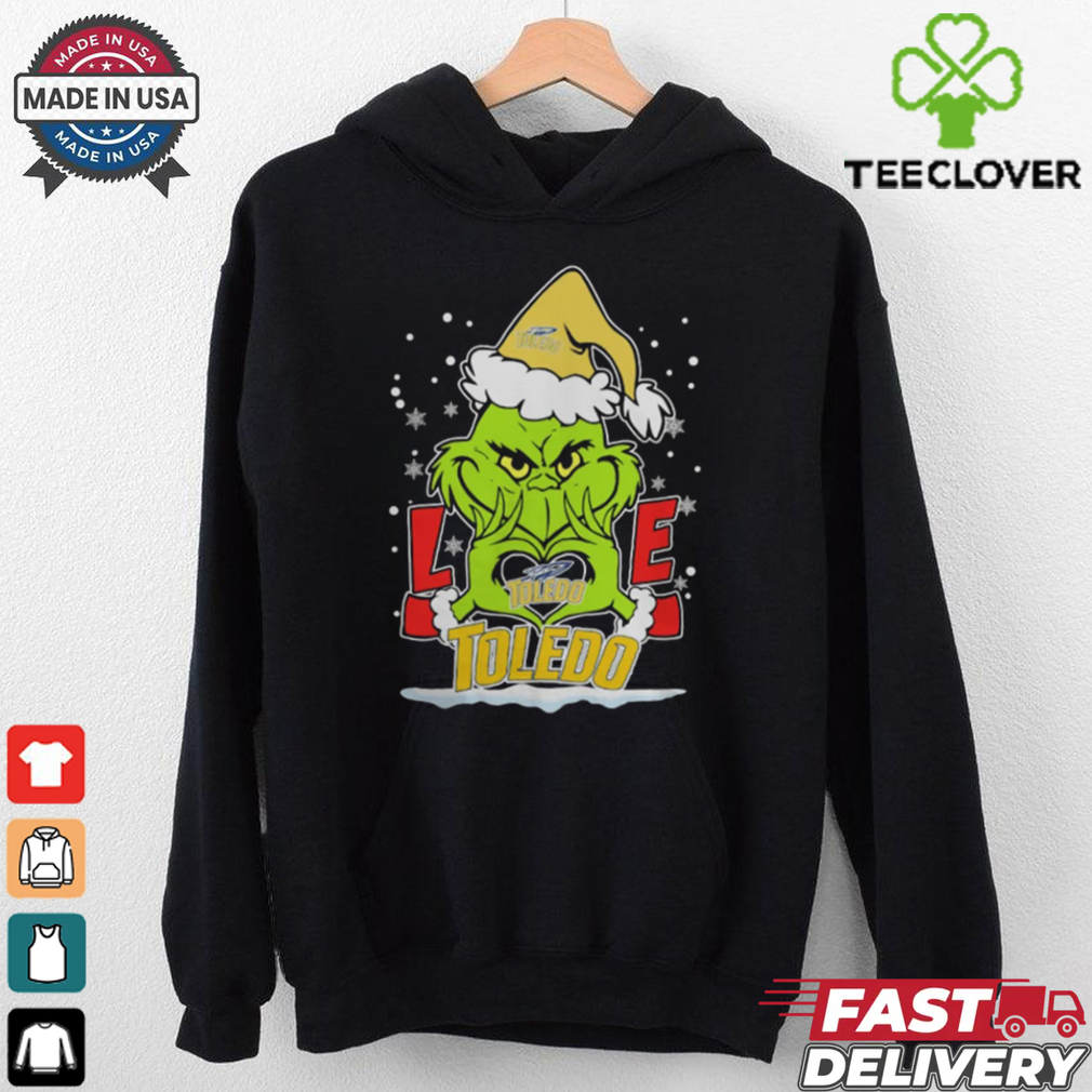 The Grinch Love Heart 2024 Toledo Rockets Football Christmas Shirt The Grinch Love Heart 2024 Toledo Rockets Football Christmas Shirt