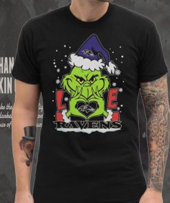 The Grinch Love Heart Baltimore Ravens Football Christmas 2023 Shirt 7 The Grinch Love Heart Baltimore Ravens Football Christmas 2023 Shirt