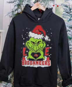 The Grinch Love Heart Tampa Bay Buccaneers Football Christmas 2023 Shirt 2 The Grinch Love Heart Tampa Bay Buccaneers Football Christmas 2023 Shirt
