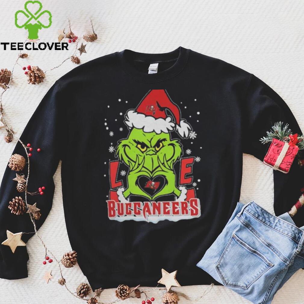 The Grinch Love Heart Tampa Bay Buccaneers Football Christmas 2023 Shirt The Grinch Love Heart Tampa Bay Buccaneers Football Christmas 2023 Shirt