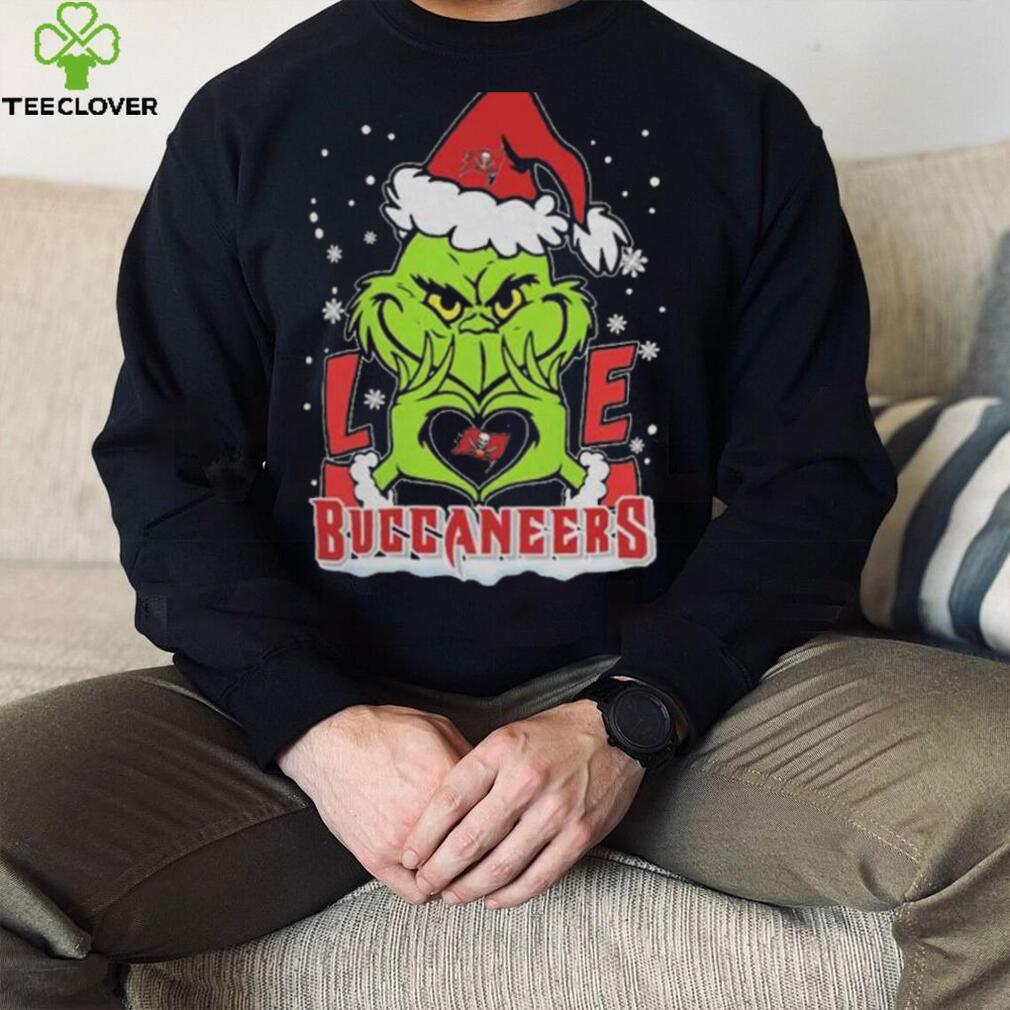The Grinch Love Heart Tampa Bay Buccaneers Football Christmas 2023 Shirt The Grinch Love Heart Tampa Bay Buccaneers Football Christmas 2023 Shirt
