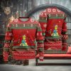 Turtle I Love You To The Moon And Back 3D Full Print Ugly Sweater Christmas Gift Sweater