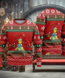The Grinch Maybe Perhaps Little Bit Funny Christmas Ugly Sweater