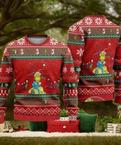 The Grinch Maybe Perhaps Little Bit Funny Christmas Ugly Sweater