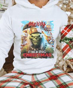 The Grinch Merry Fucking Christmas 2023 T hoodie, sweater, longsleeve, shirt v-neck, t-shirt