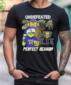 The Grinch Michigan Undefeated 2024 Go Blue Perfect Season Shirt