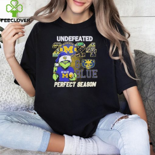 The Grinch Michigan Undefeated 2024 Go Blue Perfect Season Shirt