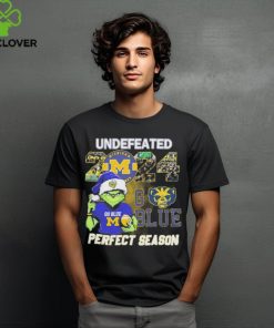 The Grinch Michigan Undefeated 2024 Go Blue Perfect Season Shirt