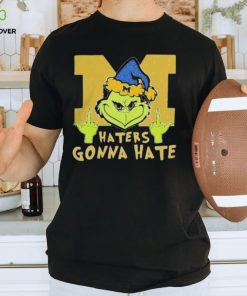 The Grinch Michigan Wolverines Haters Gonna Hate Christmas Shirt