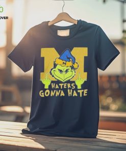 The Grinch Michigan Wolverines Haters Gonna Hate Christmas Shirt