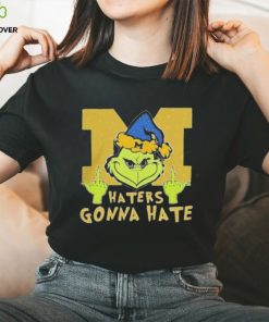 The Grinch Michigan Wolverines Haters Gonna Hate Christmas Shirt