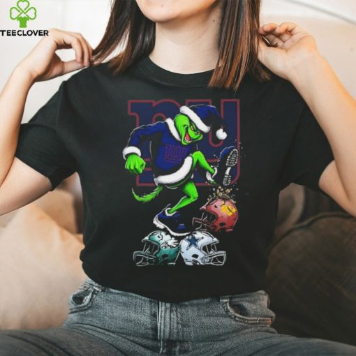 The Grinch New York Giants Stomp On NFL Teams Christmas Shirt