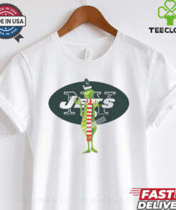 The Grinch New York Jets Graphic T Shirt