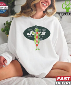 The Grinch New York Jets Graphic T Shirt