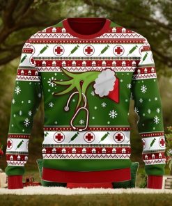 The Grinch Nurse Holiday Party Ugly Christmas Sweater