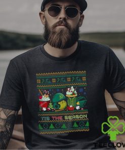 The Grinch Oakland Athletics Tis The Damn Season Ugly Christmas Shirt