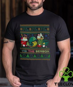 The Grinch Oakland Athletics Tis The Damn Season Ugly Christmas Shirt