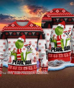 The Grinch Pearl Jam Ugly Christmas Sweater