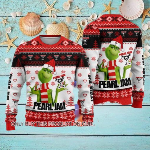 The Grinch Pearl Jam Ugly Christmas Sweater