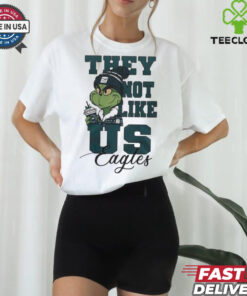 The Grinch Philadelphia Eagles They Not Like Us Eagles T shirts