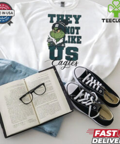 The Grinch Philadelphia Eagles They Not Like Us Eagles T shirts