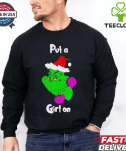 The Grinch Put A Girl On Mr.Putagirlon Christmas T shirts