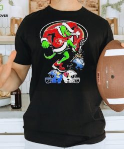 The Grinch San Francisco 49ers Stomp On NFL Teams Christmas 2023 shirt