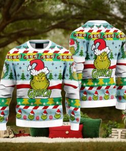 The Grinch Santa Christmas Ugly Sweater Sweathoodie, sweater, longsleeve, shirt v-neck, t-shirt