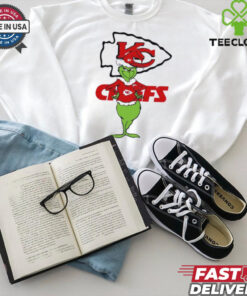 The Grinch Santa Kansas City Chiefs Merry Christmas shirt