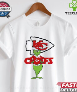 The Grinch Santa Kansas City Chiefs Merry Christmas shirt