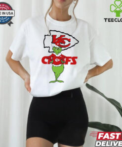 The Grinch Santa Kansas City Chiefs Merry Christmas shirt