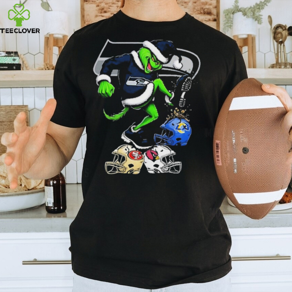 The Grinch Seattle Seahawks Stomp On NFL Teams Christmas Shirt The Grinch Seattle Seahawks Stomp On NFL Teams Christmas Shirt