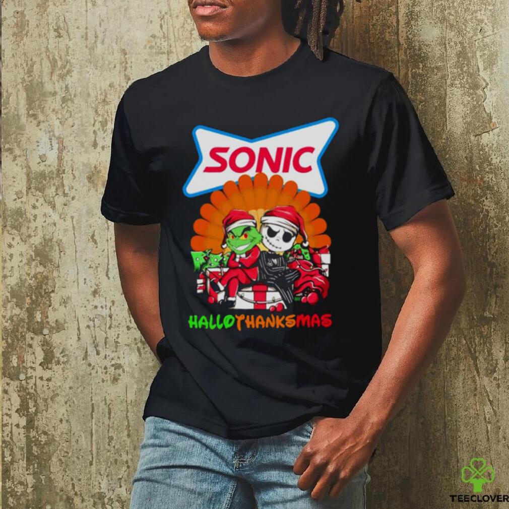 The Grinch Sonic Hallothanksmas 2023 Shirt The Grinch Sonic Hallothanksmas 2023 Shirt
