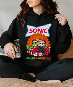 The Grinch Sonic Hallothanksmas 2023 Shirt