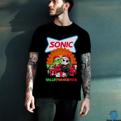 The Grinch Sonic Hallothanksmas 2023 Shirt