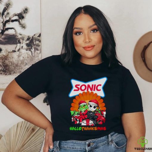 The Grinch Sonic Hallothanksmas 2023 Shirt