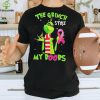 The Grinch Stole My Boobs Breast Cancer Awareness Christmas Unisex T Shirt