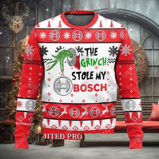 The Grinch Stole My Bosch Ugly Christmas Sweater