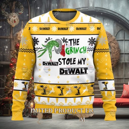 The Grinch Stole My Dewalt Ugly Christmas Sweater