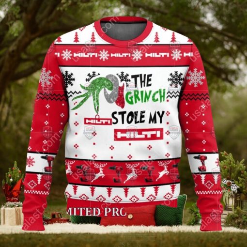 The Grinch Stole My Hilti Ugly Christmas Sweater