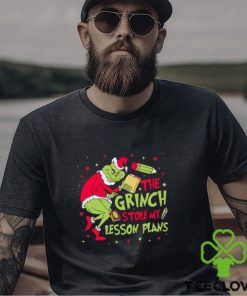 The Grinch Stole My Lesson Plans Teacher T Shirt