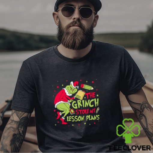 The Grinch Stole My Lesson Plans Teacher T Shirt