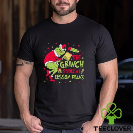 The Grinch Stole My Lesson Plans Teacher T Shirt