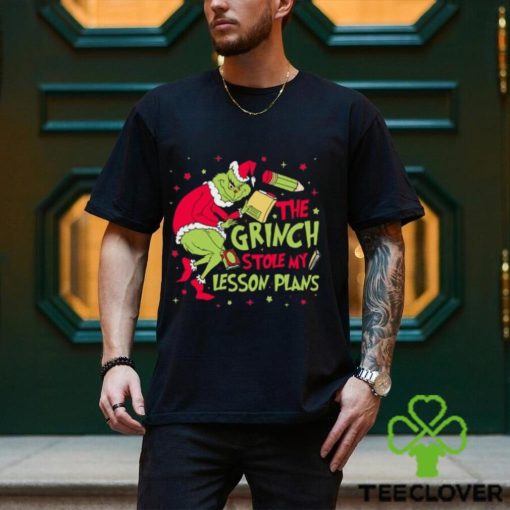 The Grinch Stole My Lesson Plans Teacher T Shirt